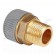 Grey 10mm x 3/8" Male Adaptor