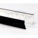 Square Line Black 4m Gutter