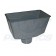 Grey Rain Water Hopper 