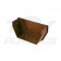 Square Line Brown Internal Stopend