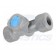 Grey 15mm Shut Off Valve