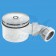 McAlpine Shower Trap 90mm x 50mm Crome ST90CP1070
