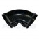 Mini Guttering 90d Gutter Angle 75mm ( Black Only )