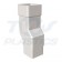 Square Line White Mini Offset