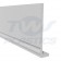 Ogee Capping Fascia Board 150mm x 5m White