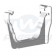 Ogee White Fascia Bracket