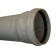 Soil Pipe Push Fit 110mm x 3m Single Socket Pipe
