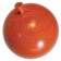 Red Plastic Float 4.5 inch Diameter 