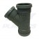 110mm Soil 45 Degree Branch Triple Socket available in black, grey and white