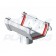 Square Line White Running Outlet