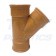 110mm Underground Drainage 45 Degree Triple Socket Branch