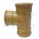 110mm Underground Drainage 90 Degree Triple Socket Branch