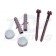 Toilet Pan Stainless Steel Screws & Caps