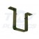 Square Line Black Pipe Clip