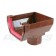 Square Line Brown Stopend Outlet