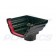 Ogee Black Stopend Outlet 