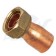 22mm x 3/4” Endfeed Straight Tap Con