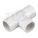 Overflow Waste Pipe Tee 21.5 White