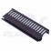 Black Gloss Soffit 45mm x 5m Vent Strip