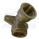 15mm x 1/2” Compression Wallplate Elbow