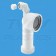 McAlpine WC-CON 8V 90 degree Fixed Boss Inlet Pan Con