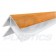 Woodgrain Shiplap External Corner Trim 5m